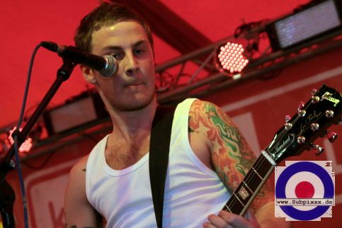 All Idols Fall (UK) Mighty Sounds Festival, Tabor (CZ) - Band Zone Stage 19. Juli 2009 (2).JPG